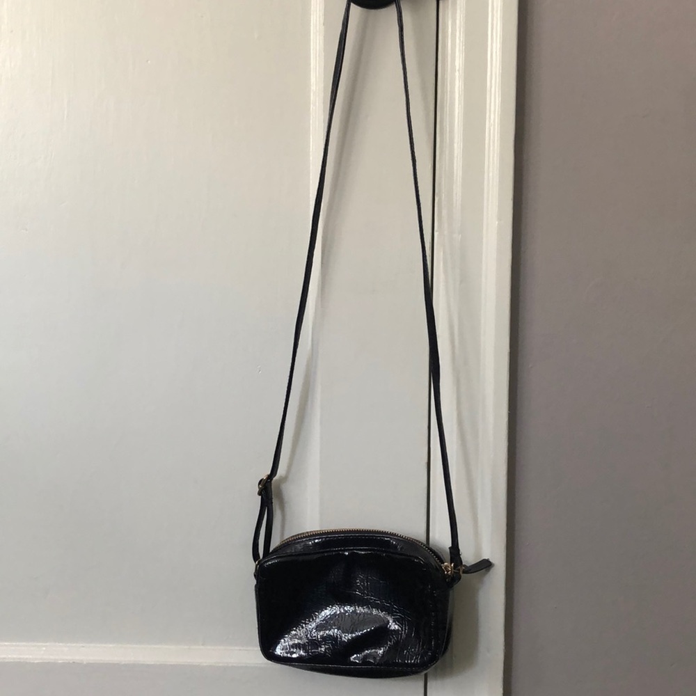 h&m small black purse